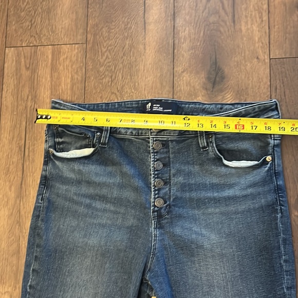 Gap hi rise button fly universal legging light wash 20/35r - Picture 5 of 7